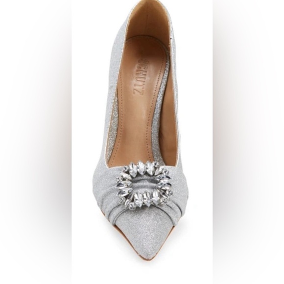 SCHUTZ Meisho Glam Glitter Pumps size 8 - Picture 5 of 16